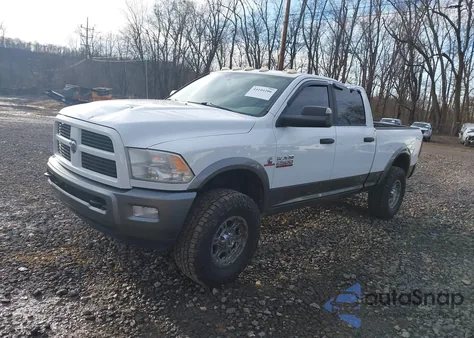 2012 Ram 2500 Slt z USA, uszkodzony, nr VIN 3C6UD5DL5CG114929